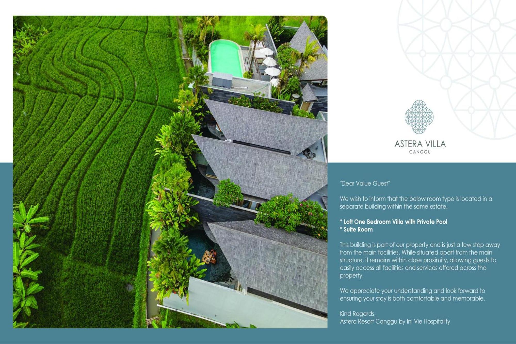 Astera Luxury Resort & Spa Canggu By Ini Vie Hospitality Eksteriør bilde